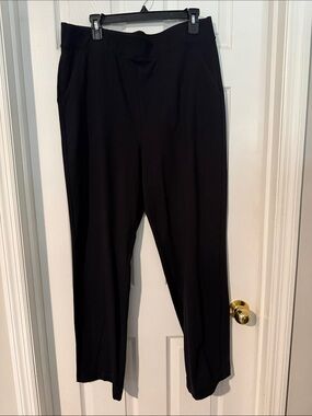 croft & barrow Black Pull-On Dress Pants for Women